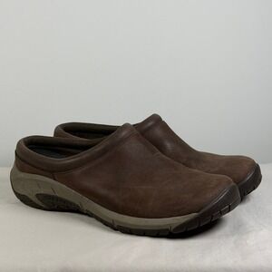 Merrell Encore Q2 Breeze Espresso Brown Leather Clogs J002114 Womens 11